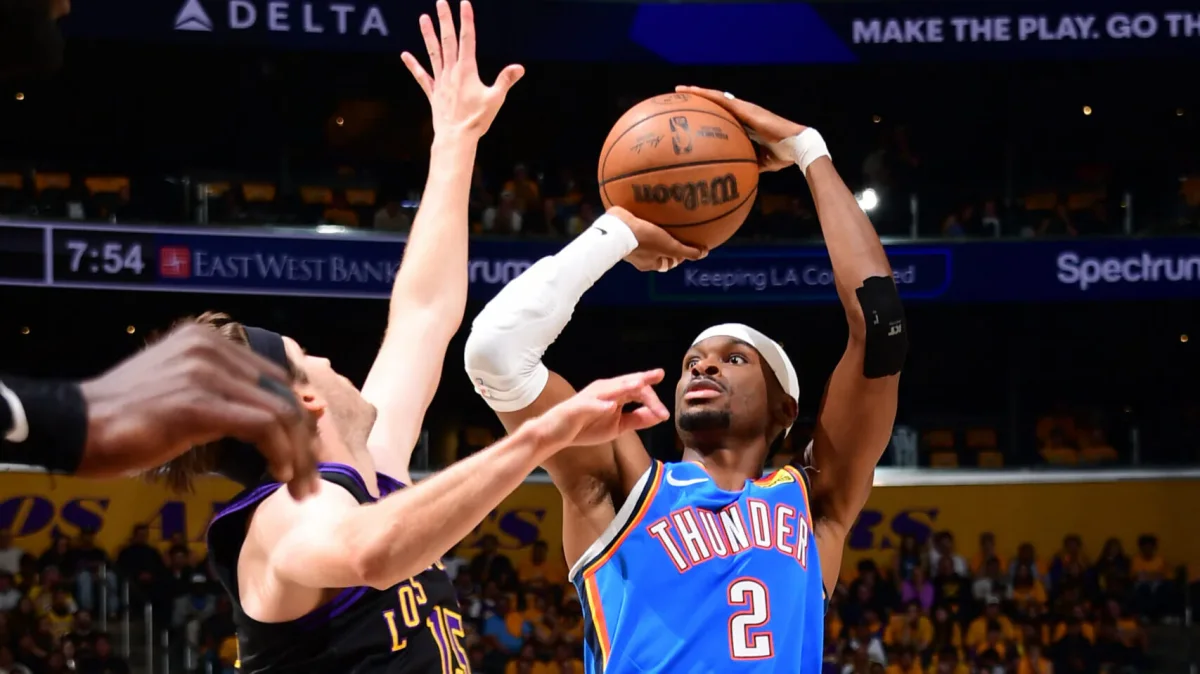 Thunder, Lakers'ın sezonunu bitirdi