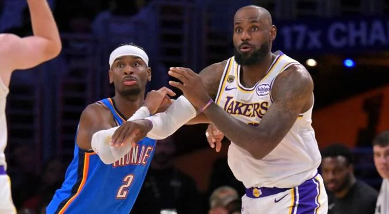 Thunder, Lakers karşısında durumu 3-0 yaptı