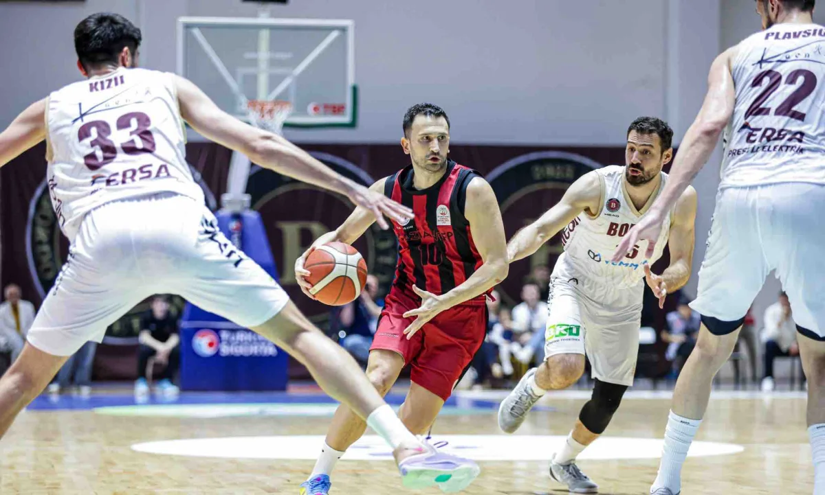 TBL Play-Off final serisinde Bordo 1-0 öne geçti