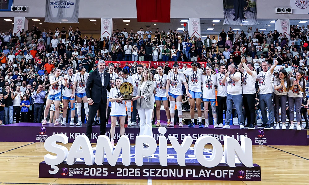 Türkiye Kadınlar Basketbol Ligi'nde Play-Off Şampiyonu Turgutlu Belediyespor