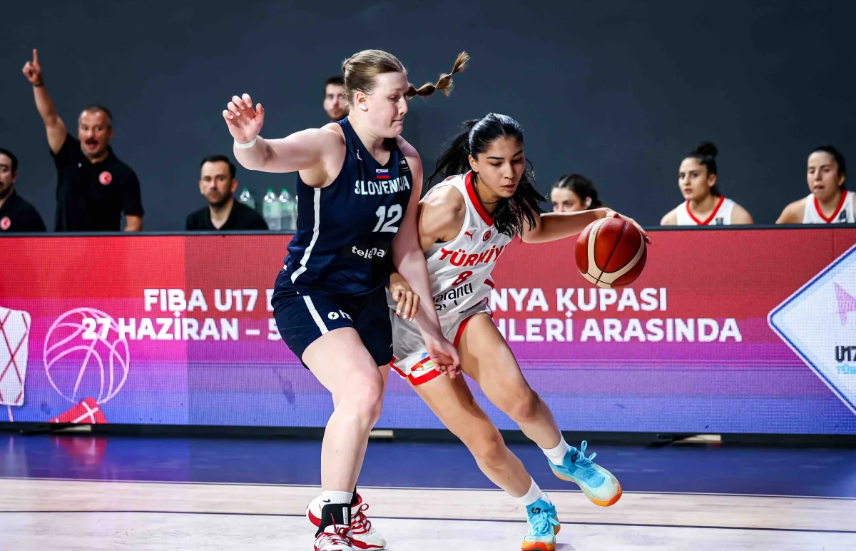 U20 Ümit Kız Milli Takımı Slovenya'ya kaybetti
