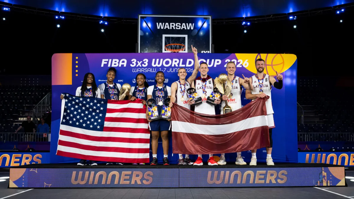 FIBA 3×3 Dünya Kupası'nda şampiyonlar Letonya ve ABD