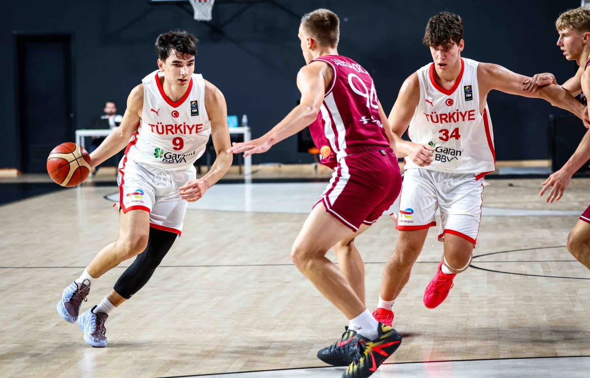 Millilerimiz 25. TBF Uluslararası U16 Yıldız Erkekler Turnuvası’na farklı başladı