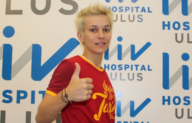 Işıl Alben sağlık kontrolünden geçti.