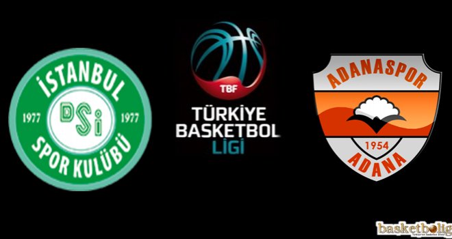 İstanbul DSİ'den Adanaspor'a 36 fark