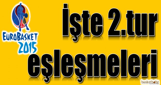 İşte 2.Tur Eşleşmeleri...