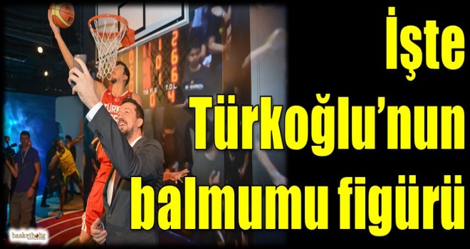 İşte Hidayet Türkoğlu'nun balmumu figürü