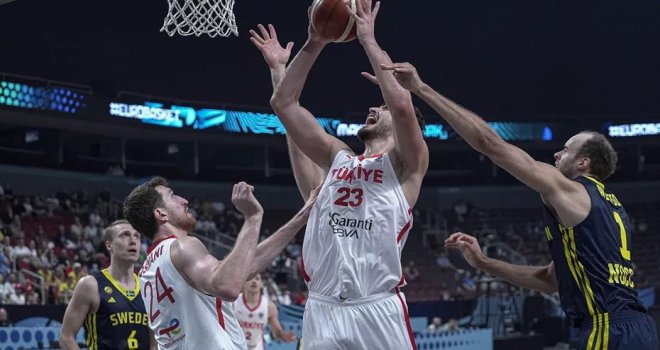 İsveç'i geçen A Millilerimiz çeyrek finalde