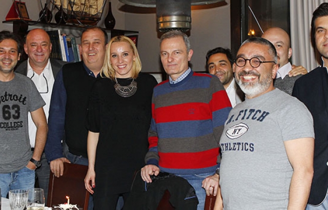 İÜBGD'den veda yemeği...