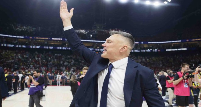 Jasikevicius: Böyle zor ortamda finale çıktığımız için çok mutluyuz