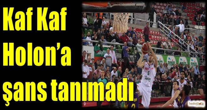 Kaf Kaf, Holon'a şans tanımadı