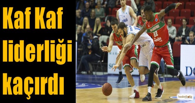 Kaf Kaf liderliği kaçırdı