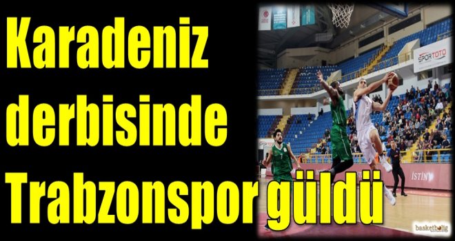 Karadeniz derbisinde Trabzonspor güldü
