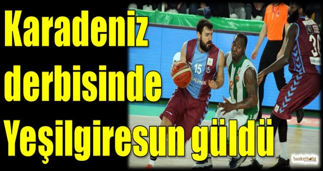 Karadeniz derbisinde Yeşilgiresun güldü