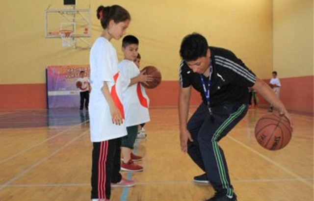 Karaman'da basketbol sevgisi çığ gibi büyüyor...