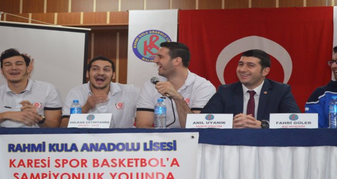 Karesispor'dan Rahmi Kula Anadolu Lisesi'nde panel