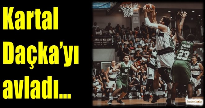 Kartal, Daçka'yı avladı...