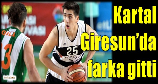 Kartal, Giresun'da farka gitti
