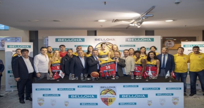 Kayseri Basketbol'un sponsoru Bellona