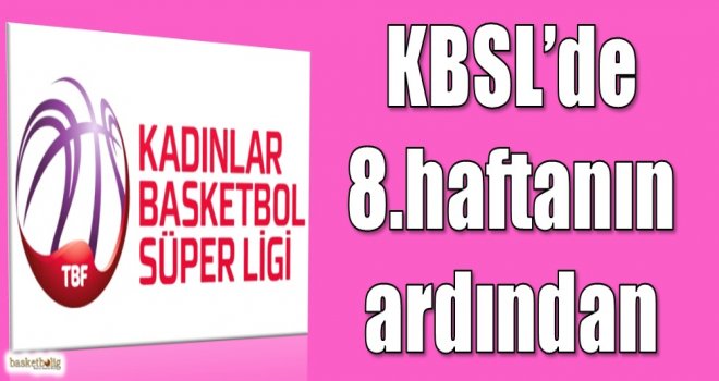 KBSL 8.haftanın ardından