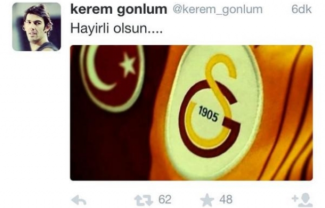 Kerem Gönlüm transferini kendi açıkladı