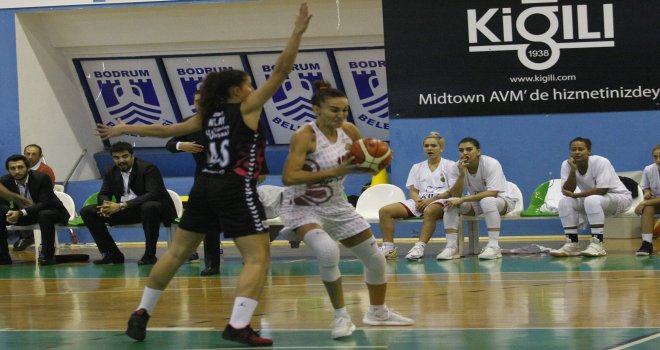 Kırçiçeği Bodrum Basket evinde galip
