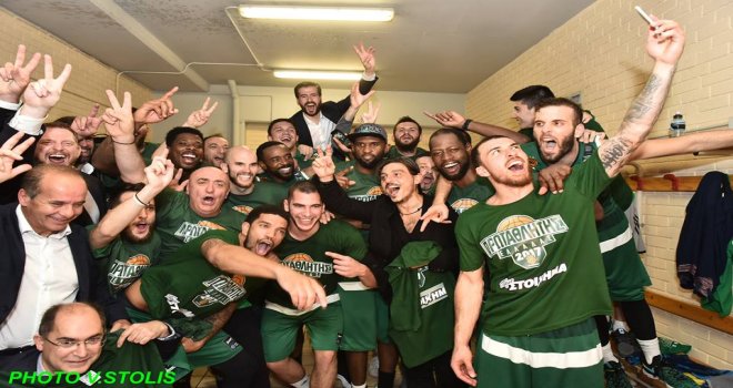 Komşuda şampiyon Panathianikos