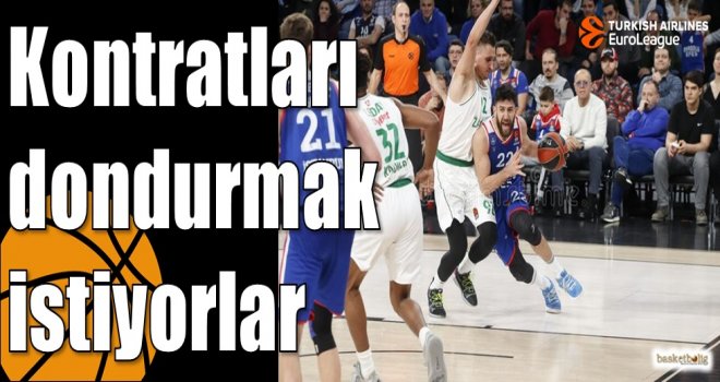 Kontratları dondurmak istiyorlar