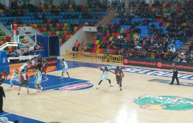 Konya'da Pınar KSK uzatmada galip