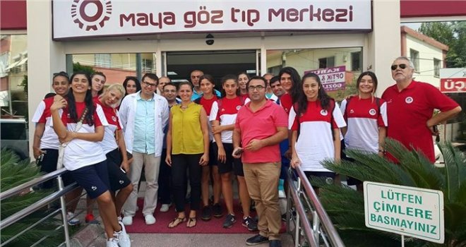Mersin Büyükşehir göz kontrolünden geçti...