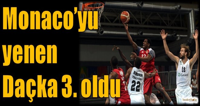 Monaco'yu yenen Daçka 3.oldu