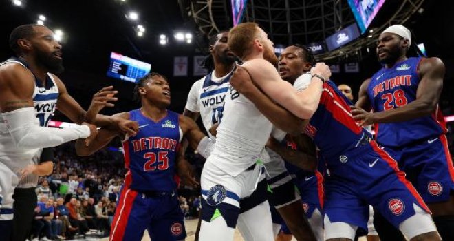 NBA'de büyük kavga