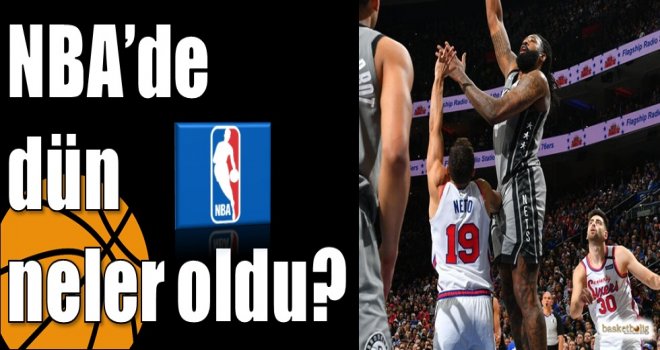 NBA'de dün neler oldu? 