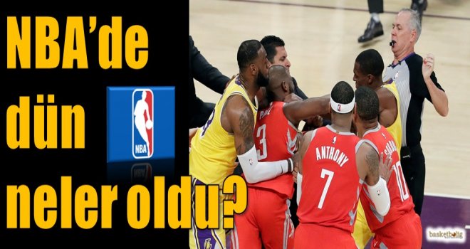 NBA'de dün neler oldu? 