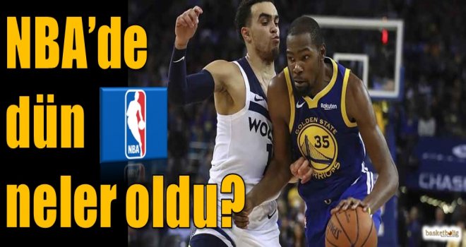 NBA'de dün neler oldu? 