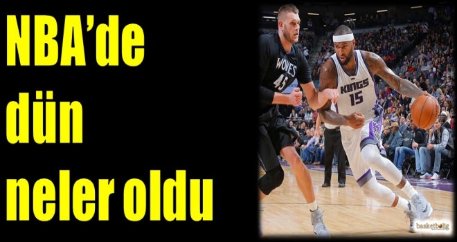 NBA'de dün neler oldu?