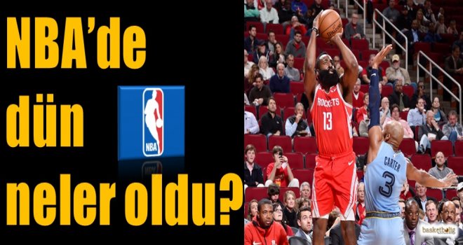 NBA'de dün neler oldu?