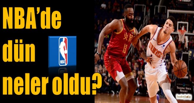 NBA'de dün neler oldu?