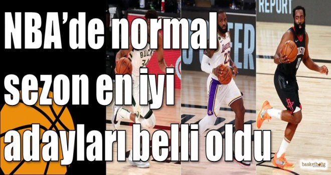 NBA?de normal sezon en iyi adayları belli oldu