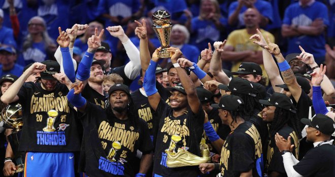 NBA'de şampiyon Oklahoma City Thunder
