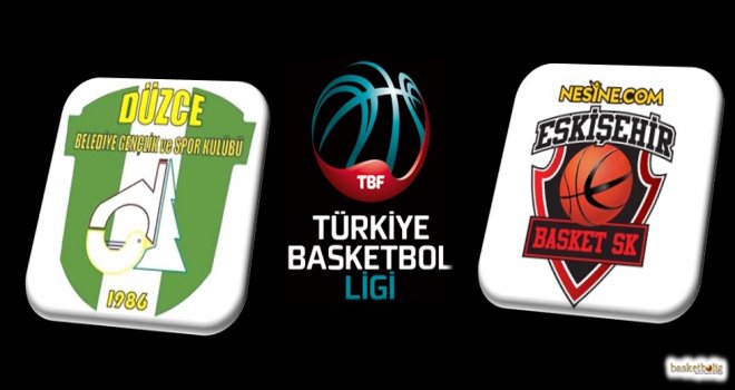 Nesine.com Eskişehir Basket, Düzce'de zorlanmadı