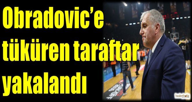 Obradovic'e tüküren taraftar yakalandı