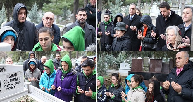Osman Solakoğlu mezarı başında anıldı 
