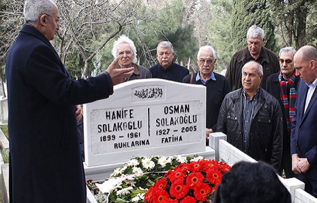 Osman Solakoğlu mezarı başında anıldı