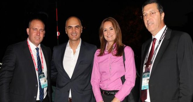 Petar Naumoski, Cumhurbaşkanlığı Kupası Finali?ni izledi