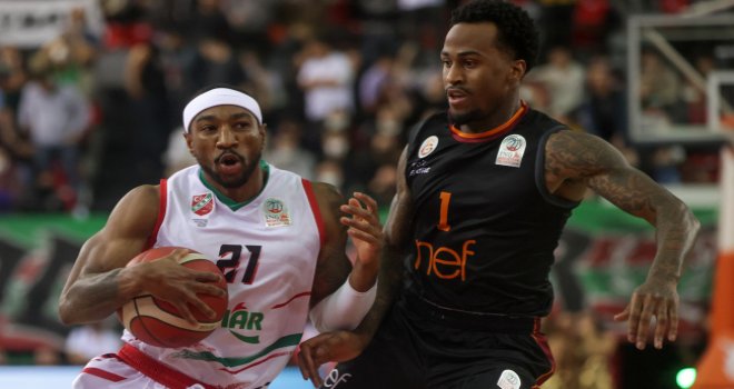 Pınar Karşıyaka, Galatasaray Nef'e izin vermedi 