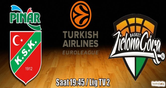 Pınar Karşıyaka, Stelmet Zielona Gora'yı ağırlıyor