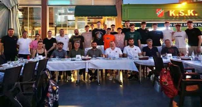 Pınar Karşıyaka?dan 18 Yaş Altı Milli Takım?a moral yemeği