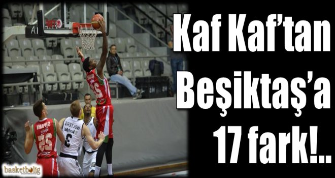 Pınar Karşıyaka'dan Beşiktaş'a 17 fark!..