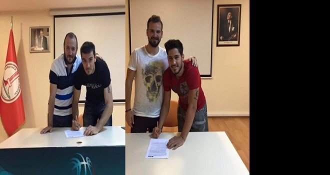 Pınar Karşıyaka'dan iki imza...